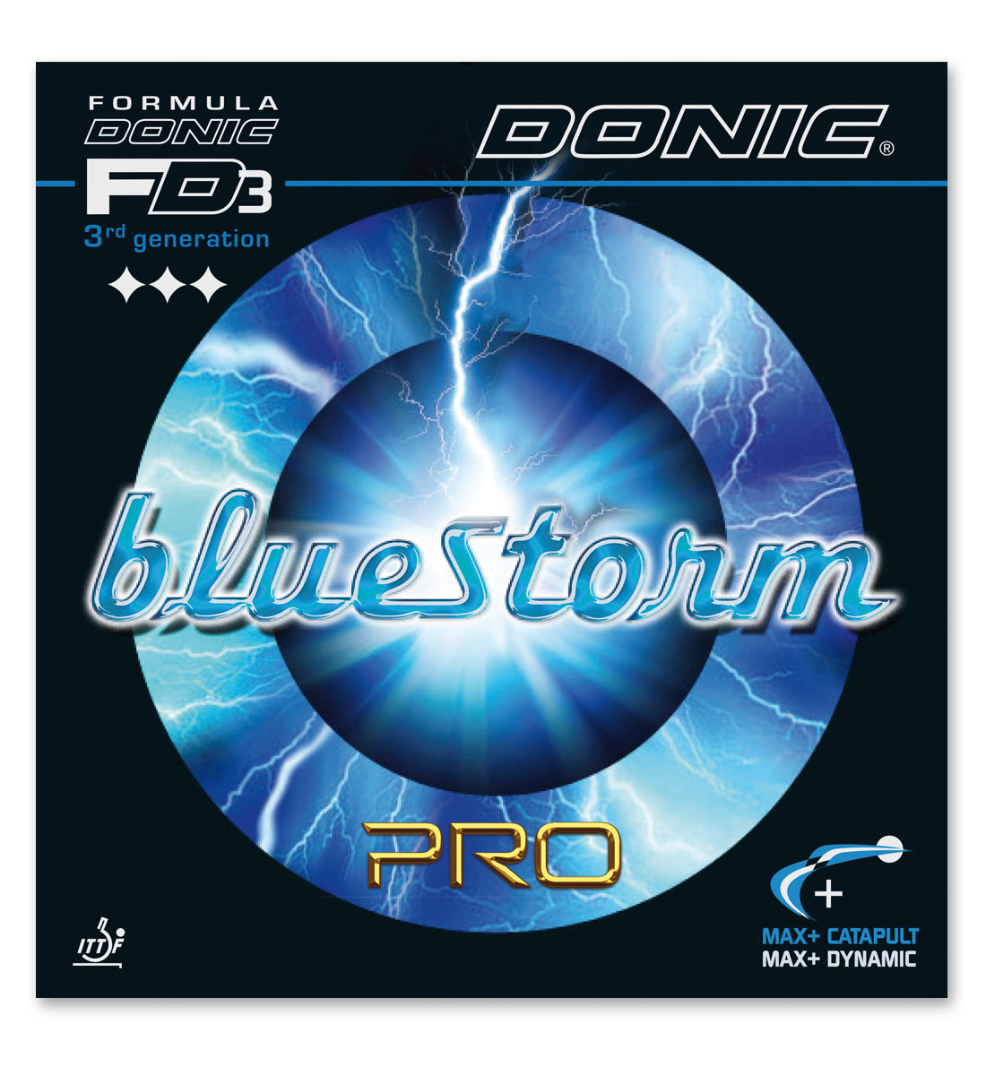 What is the difference between Donic Bluestorm Pro and Am Rubber sheets?