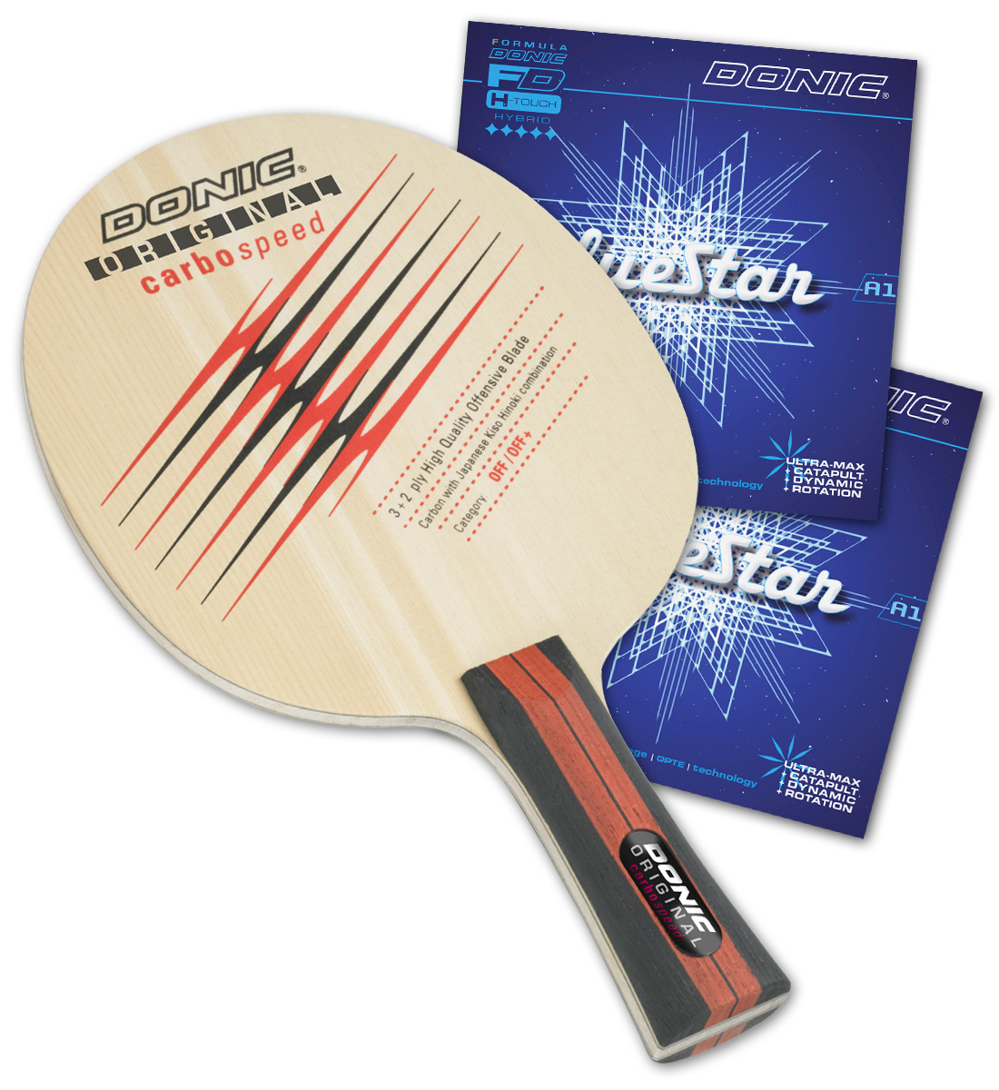 PRO SPECIAL: Donic Original Carbospeed with Bluestar A1 Questions & Answers