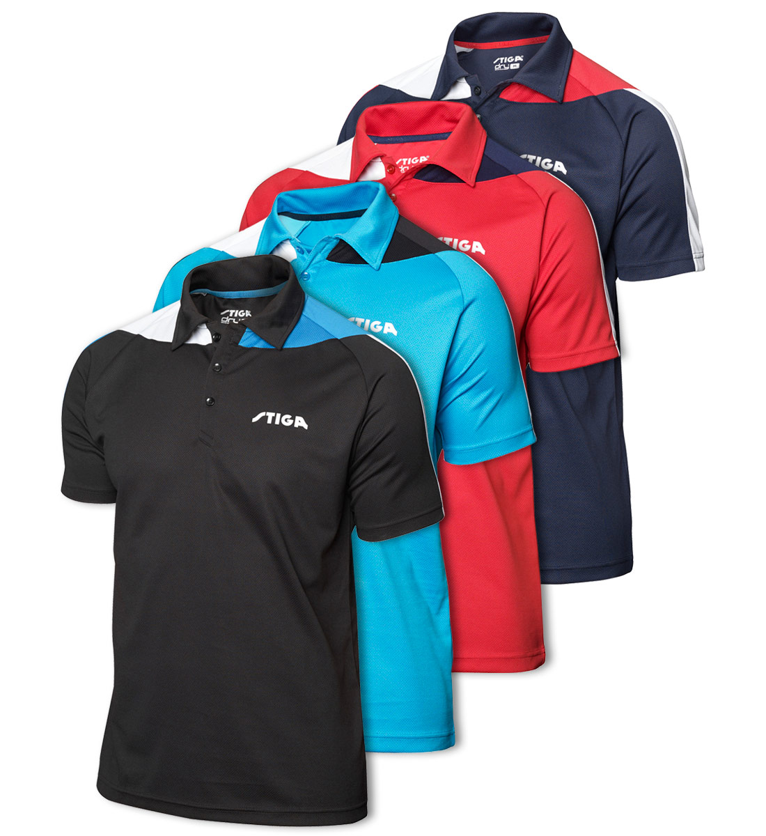 Do you have at size chart for STIGA Pacific Polo Shirt?