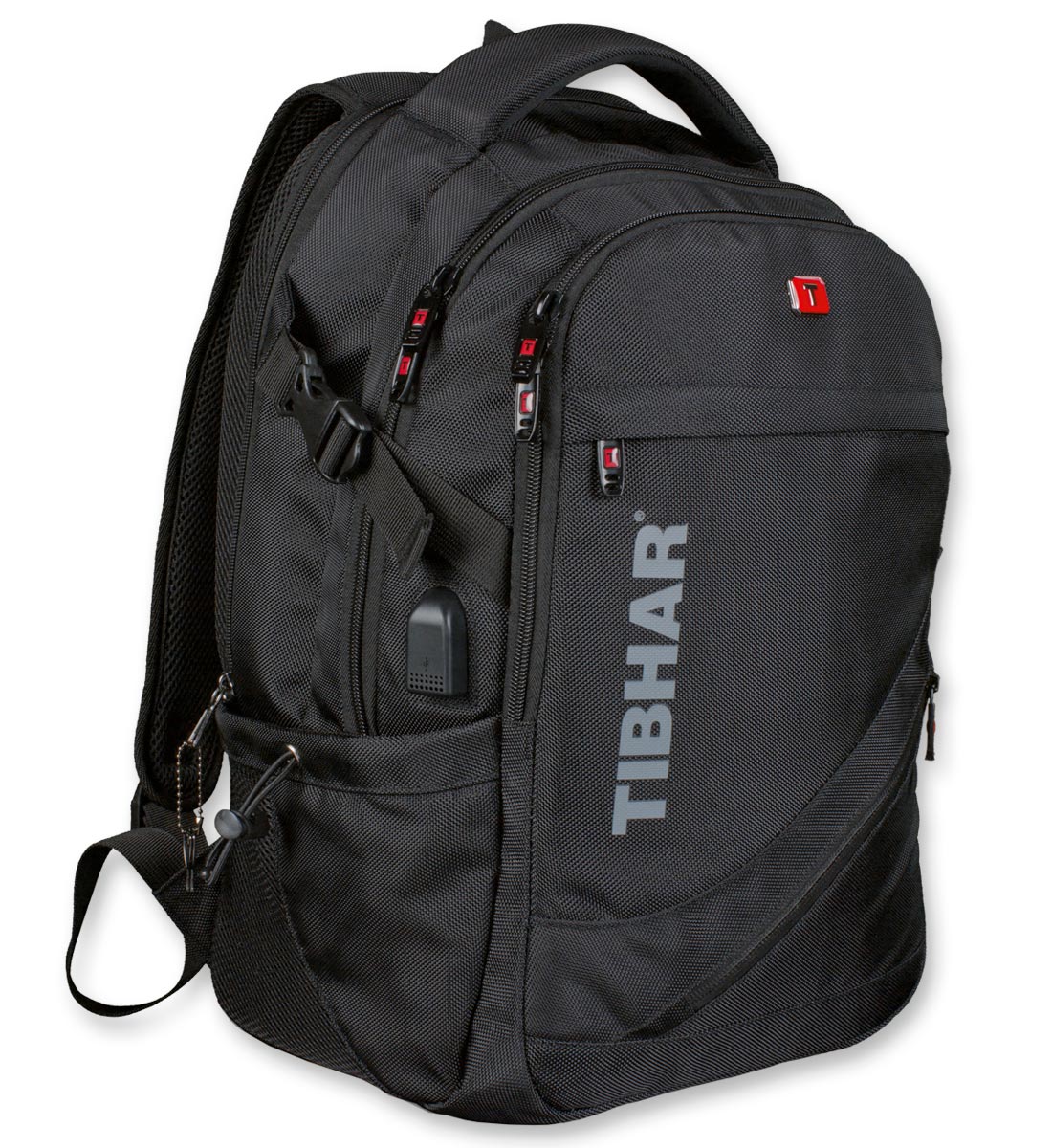 Does the Tibhar Shanghai Backpack have water bottle holders on both sides?