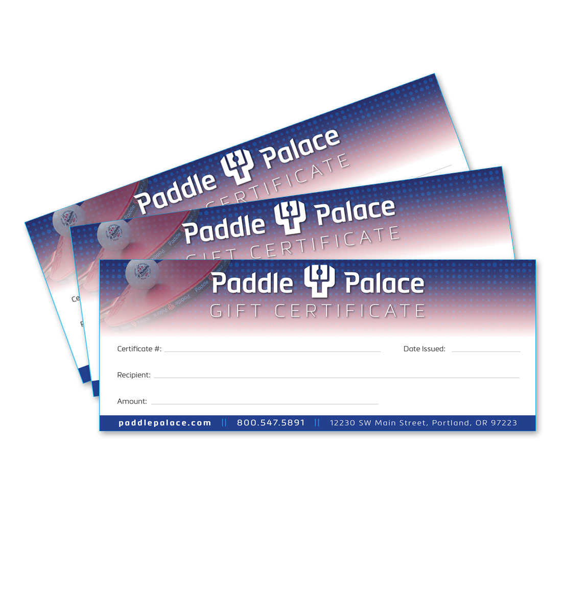 Paddle Palace Gift Certificate Questions & Answers