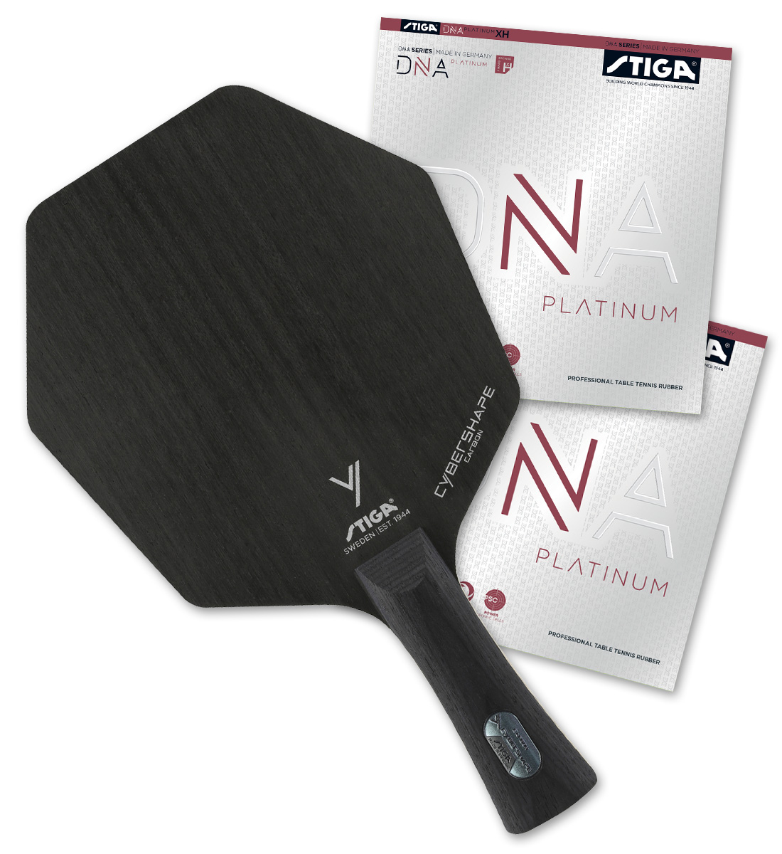 PRO SPECIAL: Stiga Cybershape Carbon with DNA Platinum XH Questions & Answers