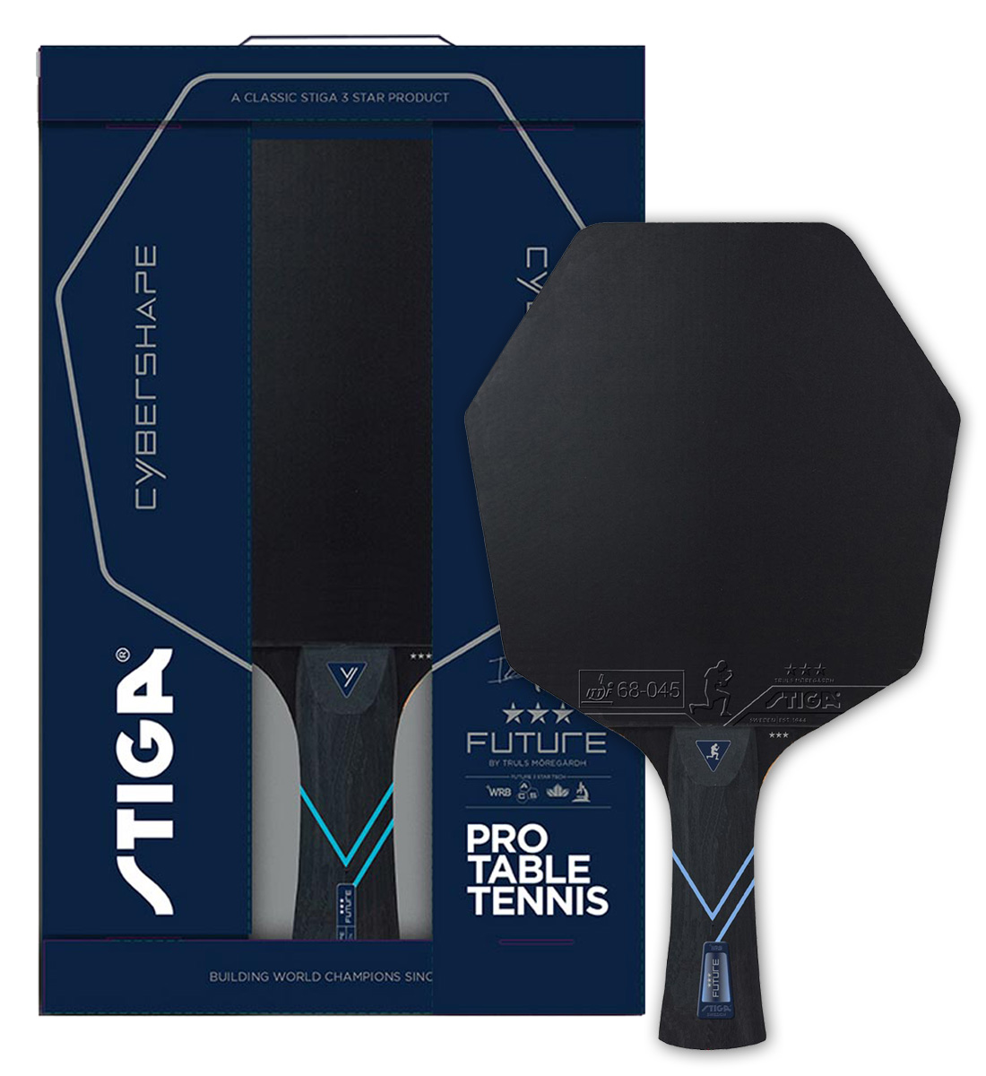 Can the rubber be removed - Stiga Cybershape future Paddle?