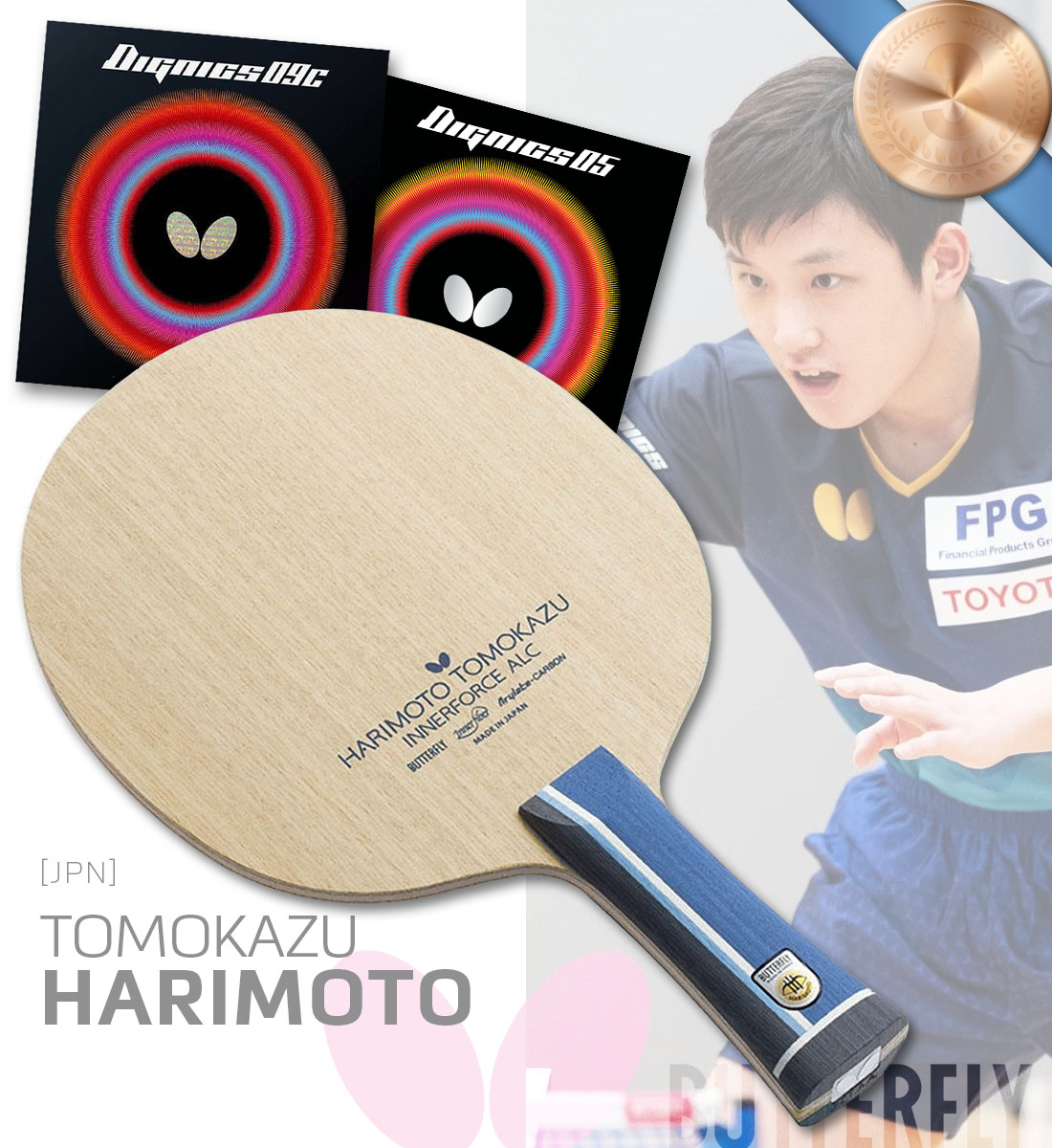 Tomokazu Harimoto [JPN] Champion Pro Special - BUTTERFLY Questions & Answers